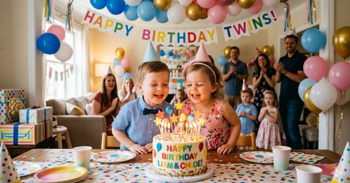 Birthday Wishes for Twins
