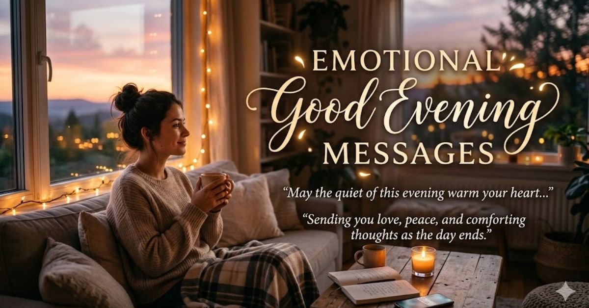 Emotional Good Evening Messages
