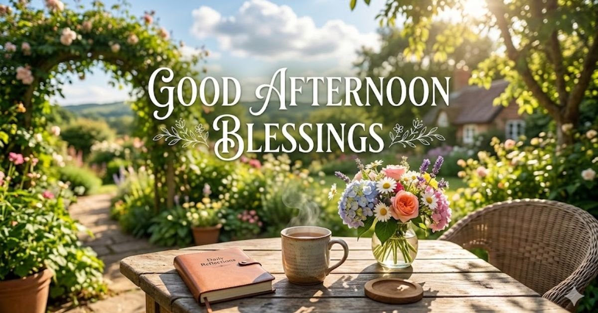 Good Afternoon Blessings