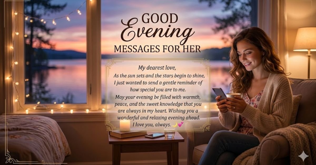 Good Evening Messages for Her
