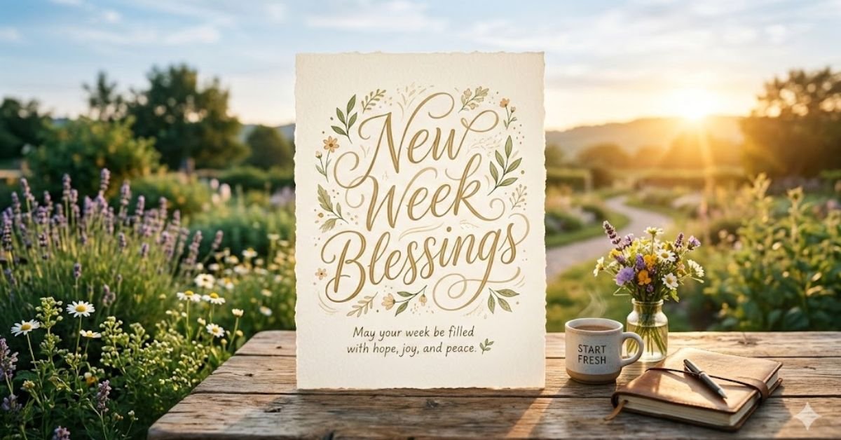 New Week Blessings