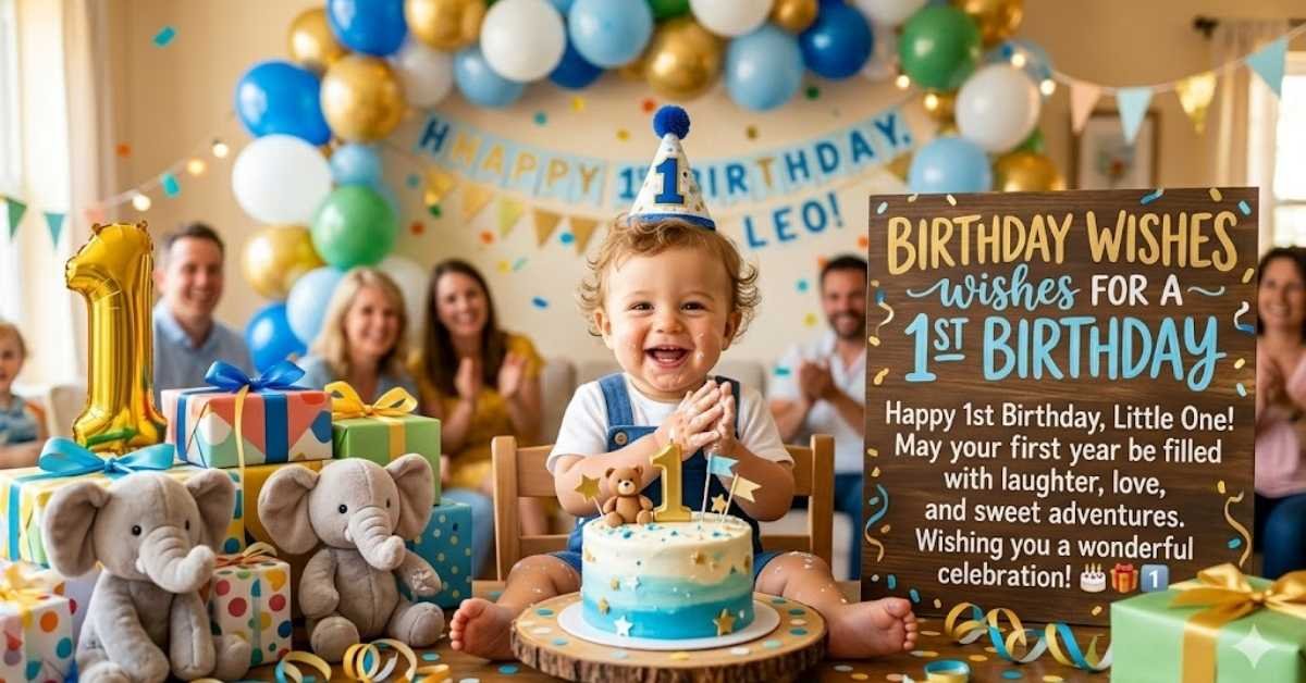 birthday wishes for a 1st birthday