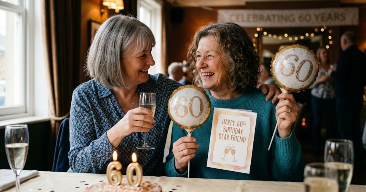 60th birthday wishes for friend
