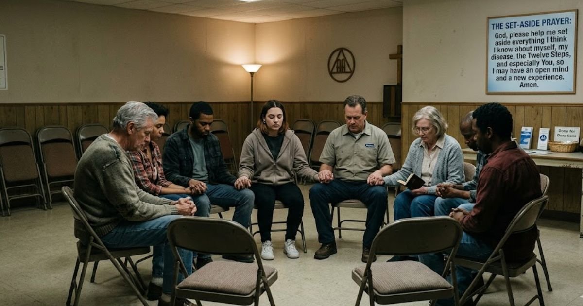 alcoholics anonymous set aside prayer