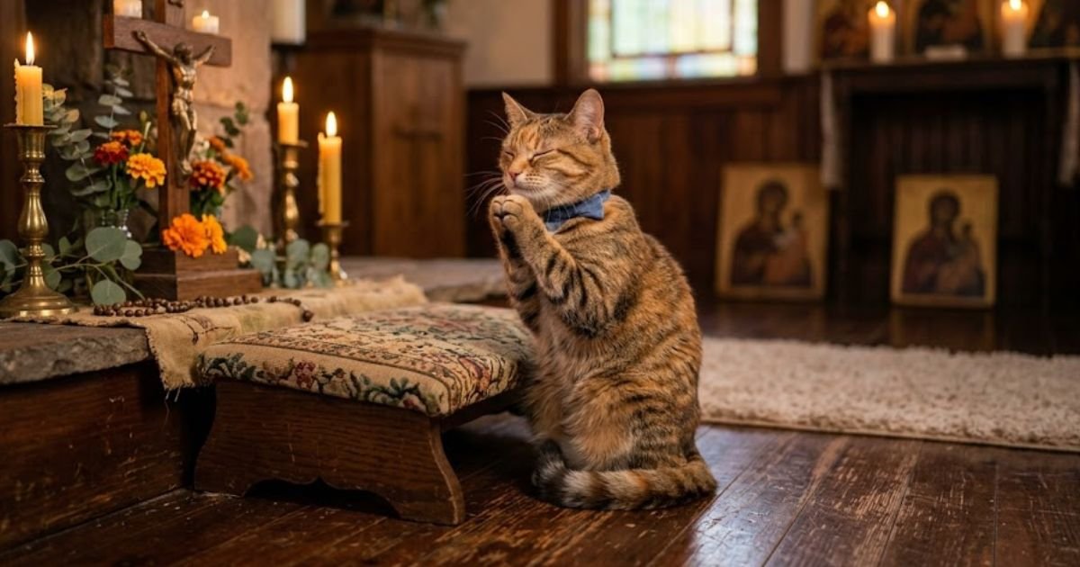 cat prayer