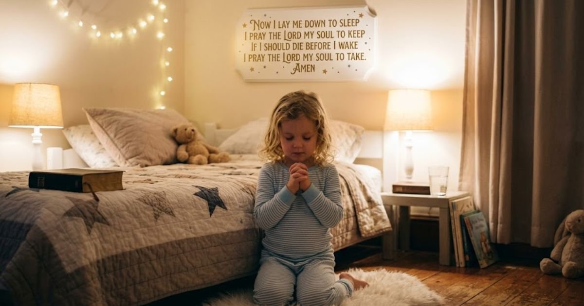 now i lay me down to sleep prayer