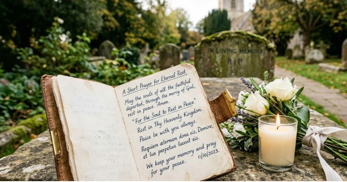 short prayer for the soul to rest in peace